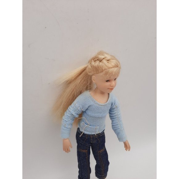 2005 Only Hearts Club Doll Blonder Hair w/Braid 9" Shirt & Jeans - Picture 4 of 12